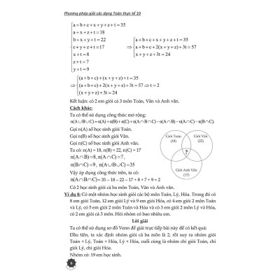 Sách - Phương Pháp Giải Các Dạng Toán Thực Tế Lớp 10 - Tài Liệu Dùng Chung Cho Các Bộ Sách - Khang Việt Book