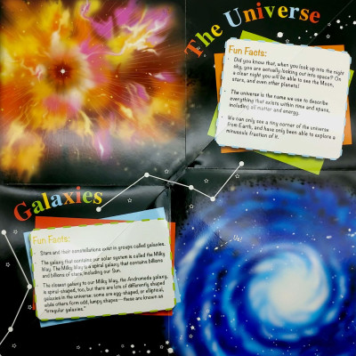 Wonders Of Learning - Discover Space Foldout Reference Book