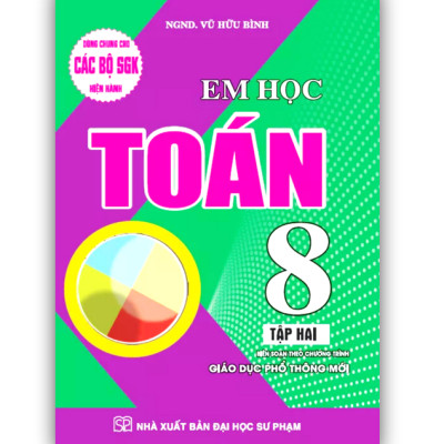 Sách - Combo Em học toán 8 - tập 1 + 2 (biên soạn theo chương trình GDPT mới) (HA)