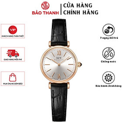 Đồng Hồ Nữ I&W Carnival 562L Chính Hãng BH 24T Chịu Nước 30m Kính Chống Xước Dây Da Cao Cấp ( Máy Quartz)