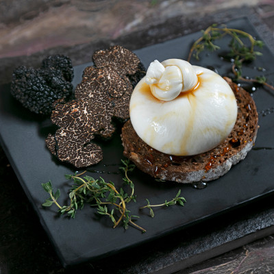 Phô mai Burrata Truffle Honey Tươi 100g
