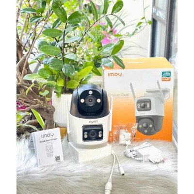 Camera Wifi 2 Mắt Kép Ngoài Trời IMOU S7XP / S7XEP / S7XFP xoay 360 độ, Cruiser Dual Đàm Thoại 2 Chiều - TRANGIATELECOM Hàng chính hãƞg Hàng nhập khẩu