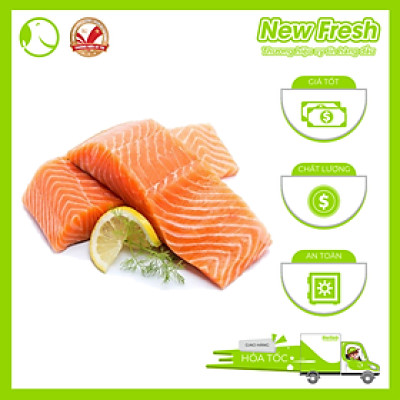 [GIAO NHANH HCM] Cá Hồi Chile Fillet Đông Lạnh - Khay 300Gr