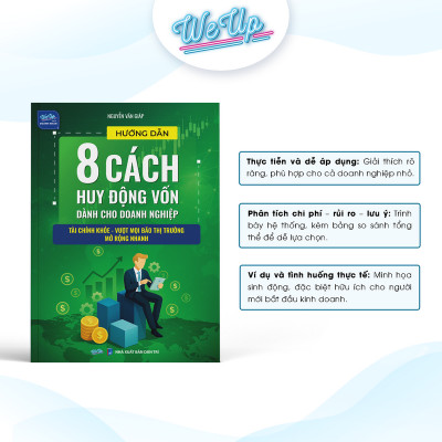 Combo 3 sách: Hướng dẫn 8 cách huy động vốn dành cho doanh nghiệp, Full bộ mẫu đào tạo, Bộ form mẫu vận hành (Combo/lẻ)