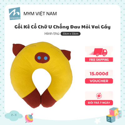 Gối Kê Cổ Chữ U MYM Chống Đau Mỏi Vai Gáy Cho Dân Văn Phòng, Lái Xe, Du Lịch