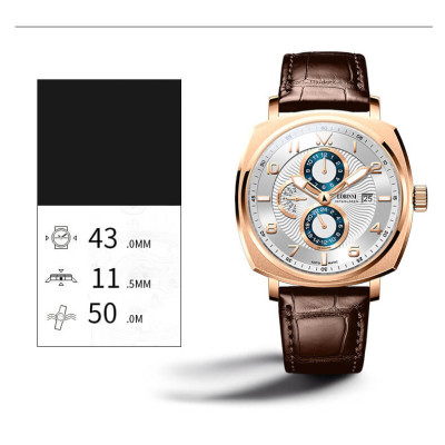 Đồng hồ nam LOBINNI L16053-1 Chính Hãng Thụy Sỹ