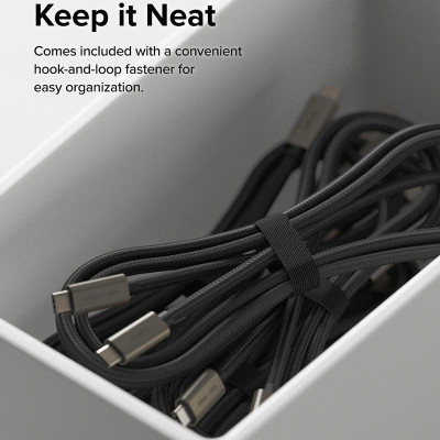 Cáp sạc nhanh 240W cho điện thoại/laptop/tablet RINGKE USB-3.2 Gen 2X2 USB-C Cable - Hàng Chính Hãng