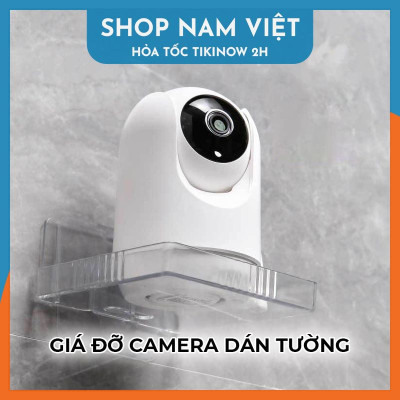 Chân Đế Camera, Giá Đỡ Camera Dán Tường Trong Suốt - Hàng Chính Hãng