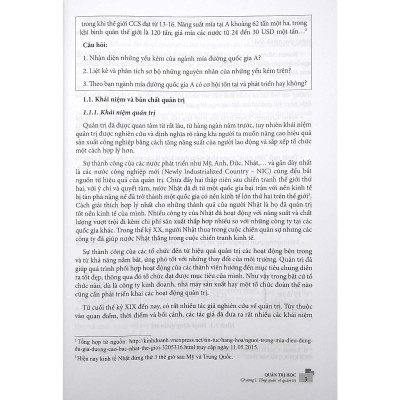 Sách - Giáo trình Quản Trị Học - NS Kinh Tế