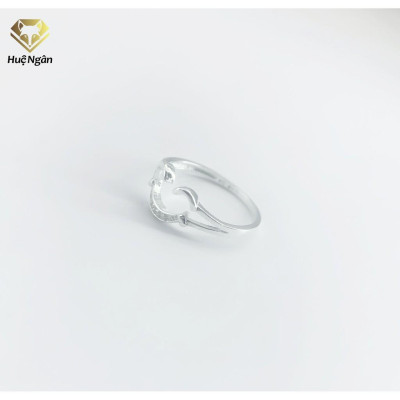 Nhẫn bạc Ý 925 Huệ Ngân - HAPPY FACE S160022