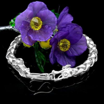 Lắc Tay Nam Bạc Ta 10 Chỉ LTN021 Bạc Hiểu Minh