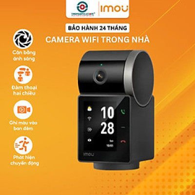 Camera Wifi Trong Nhà IMOU Rex VT Pro 3K S2VBP Pin Sạc Xoay 360, Gọi Video 2 Chiều - TRANGIATELECOM Hàng chính hãƞg Hàng nhập khẩu