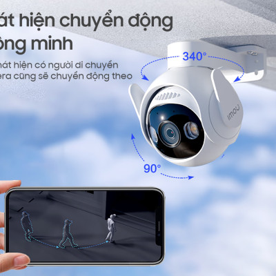 Camera IP Wifi IMOU Cruiser GS7EP 3MP và 5MP có màu ban đêm, đàm thoại 2 chiều - Hàng chính hãng