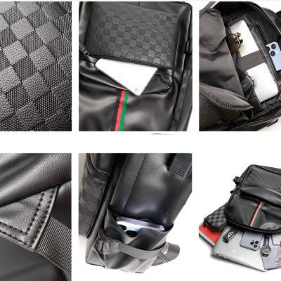 Balo da nam đi học đi làm đi chơi chống thấm nước hàng cao cấp phong cách âu mỹ