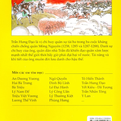 Tranh Truyện Lịch Sử Việt Nam - Trần Hưng Đạo (Tái bản 2023)