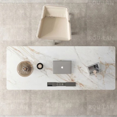 Bàn làm việc Rock Slab cho căn hộ theo phong cách Scandinavia Juno Sofa sang trọng, hiện đại