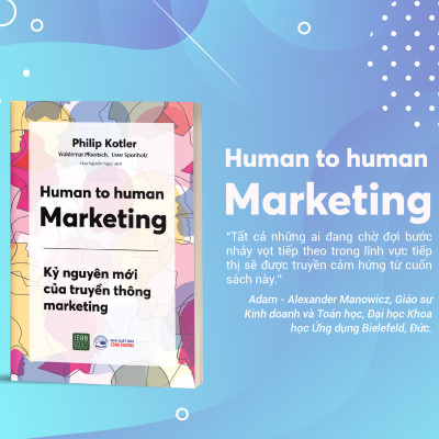Sách - Human to Human Marketing - Philip Kotler & Waldemar A. Pfoertsch, Uwe Sponholz - 1980Books