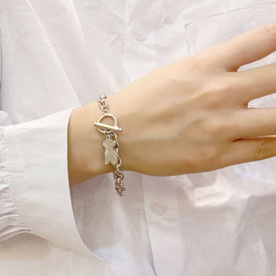 Vòng tay lắc tay gấu đẹp thời trang xu hướng unisex cá tính