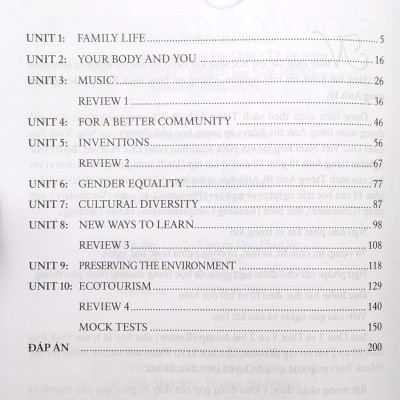  Bộ Đề Trắc Nghiệm Tiếng Anh 10 - Theo Chương Trình Mới Của Bộ GD&ĐT (2021) 