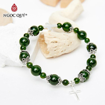 Vòng Mân Côi Rosary Bracele đá diopside - Ngọc Quý Gemstones