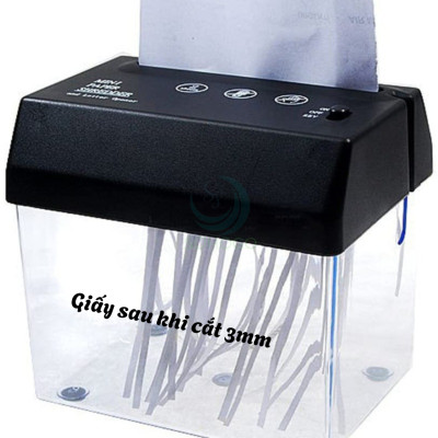 [VIDEO]- Máy cắt giấy cổng USB A5, A6 tự động phù hợp cho gia đình, bill thanh toán tại các cửa hàng- Máy hủy tài liệu văn phòng mini