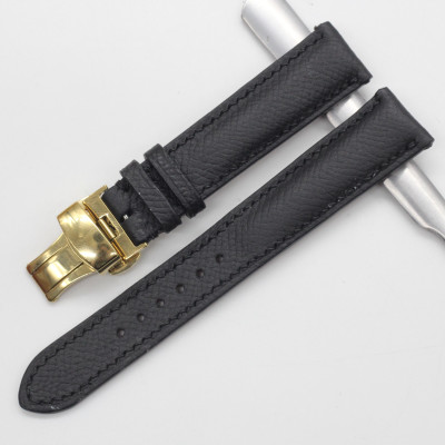 DÂY ĐỒNG HỒ DA KHÓA GẬP CAO CẤP SANG TRỌNG HỢP THỜI TRANG, DÂY DA EPSOM THẬT ĐƯỢC HOÀN THIỆN THỦ CÔNG HÀNG CHÍNH HÃNG SONGHAN LEATHER, PHÙ HỢP VỚI CÁC DÒNG ĐỒNG HỒ CÓ SIZE  24mm 22mm 21mm 20mm 19mm 18mm 16mm BH 6 THÁNG WSEP-02