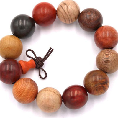 Chuỗi tay gỗ Đàn hương 8 màu 20 ly