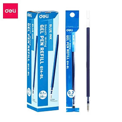 Hộp 12 cây bút gel nước Deli Upal EG11 / G11 siêu êm mượt sang trọng nét 0.7mm ruột EG14