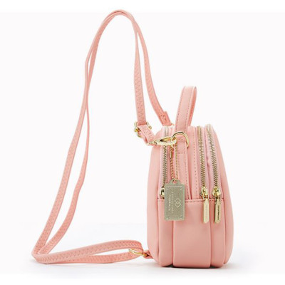 Balo Nữ Mini Thời Trang FORVER YOUNG Da Mềm Nhiều Ngăn, Siêu Tiện Dụng. Balo Mini Phong Cách Thời Trang Hàn Quốc, Trẻ Trung, Cá Tính