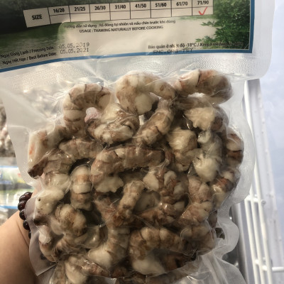 Tôm sú thịt sinh thái Seaprodex kích cỡ 71/90-250gr.