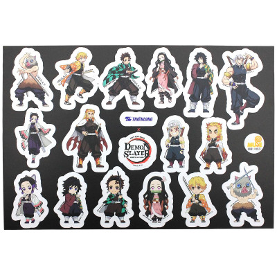 Sổ Lò Xo A5 - Kẻ Ngang - 120 Trang 100gsm - Nhân Vật Demon Slayer - Thiên Long MB-023/DS - Inosuke - Tặng Kèm Sticker Demon Slayer