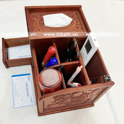 Kệ Gỗ Hương Đa Năng Cho Văn Phòng KB-NT006