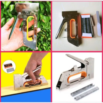 DỤNG CỤ BẤM ĐINH GHIM CẦM TAY SIÊU MẠNH TẶNG HỘP GHIM BẤM THUẬN TIỆN CHO MỌI GIA ĐÌNH MẪU MỚI CHẤT LƯỢNG 