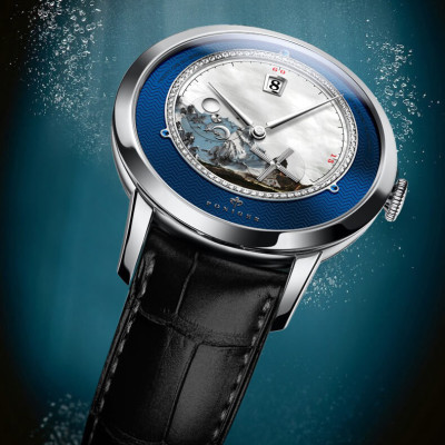 Đồng hồ nam Poniger P723-1 Chính hãng ,Kính sapphire nguyên khối ,chống xước,chống nước 50m,mặt xanh vỏ trắng dây da nâu ( đen) xịn,vỏ máy thép không gỉ 316L,Đồng hồ cơ (Automatic) bảo hành 24 tháng, hàng mới 100%,thiết kế trẻ trung và sang trọng