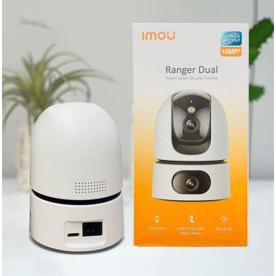 Camera WIFI IMOU 2 Mắt Ranger Dual S2XP 6MP, 10MP Xoay 360 Độ Trong Nhà - TRANGIATELECOM Hàng chính hãƞg Hàng nhập khẩu