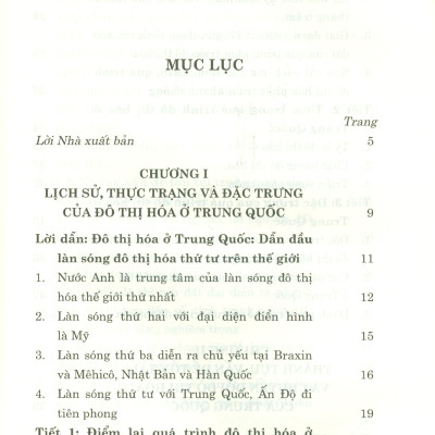 Chuyển Đổi Và Thúc Đẩy: Giải Mã Quá Trình Đô Thị Hóa Kiểu Mới Của Trung Quốc (Sách tham khảo)
