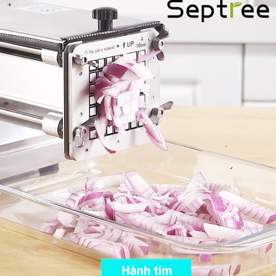 Máy cắt khoai tây, khoai lang và các loại củ kiểu Pháp - Chuyên nghiệp. Thương hiệu Mỹ cao cấp Septree - T1000. HÀNG CHÍNH HÃNG
