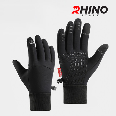 Găng tay giữ ấm, chống gió mùa đông Rhino G201 cảm ứng điện thoại cho nam, nữ