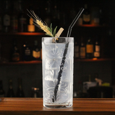 Ly Thuỷ Tinh Pha Lê Ý RCR - Tattoo HB Tumbler 370 ml