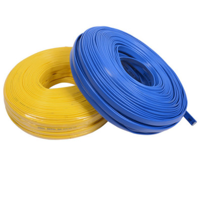 Bộ dây và vòi xịt rửa xe tưới cây  tăng áp thông minh 810-2621 (dây xanh dẹt-cút nối xanh)