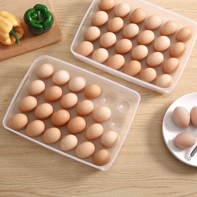 Hộp đựng trứng 24 quả có nắp đậy nhựa Việt Nhật (6786), khay bảo quản trứng không bị vỡ chắc chắn