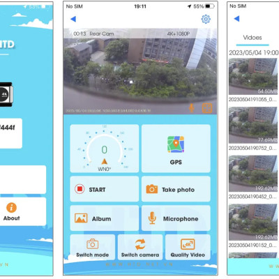 Camera Hành Trình HTD C22-4K - Hàng chính hãng