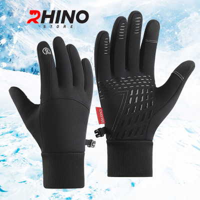 Găng tay giữ ấm, chống gió mùa đông Rhino G201 cảm ứng điện thoại cho nam, nữ