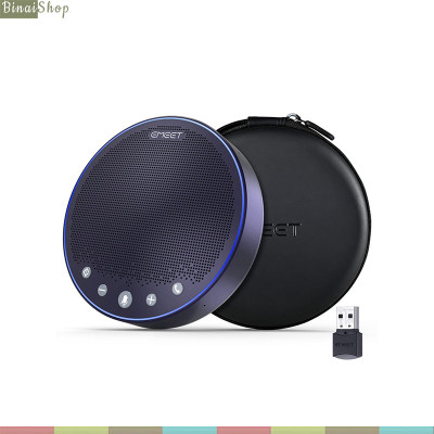 Emeet M3 - Loa Kèm Micro Họp Trực Tuyến, Chống Ồn  VoiceIA 4.2, Bluetooth 5.0, Âm Thanh Full Duplex Cho Nhóm 12 Người- Hàng chính hãng