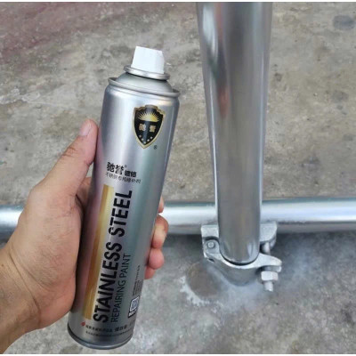 Sơn Xịt Mạ Inox Crom – Siêu Bóng Chịu Nhiệt Cao, Dùng Cho Bô Xe, Động Cơ, Chống Rỉ Sét