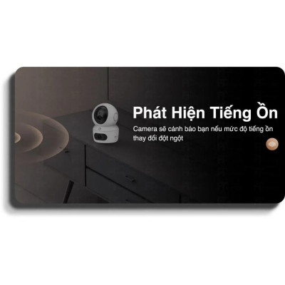 Camera Ezviz 2 Mắt 8.0MP H7C Xem 2 Màn Hình Cùng Lúc, Xoay 360 Độ, Có Màu Đêm - TRANGIATELECOM Hàng nhập khẩu