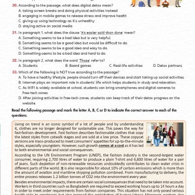 Bồi Dưỡng Tiếng Anh Lớp 12