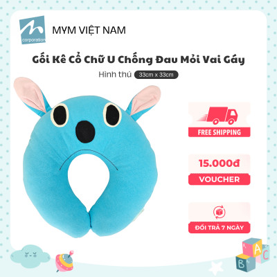 Gối Kê Cổ Chữ U MYM Chống Đau Mỏi Vai Gáy Cho Dân Văn Phòng, Lái Xe, Du Lịch