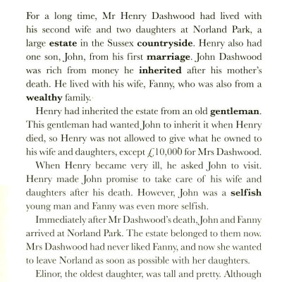 Penguin Readers Level 5: Sense And Sensibility