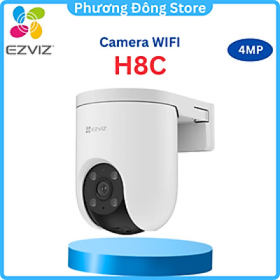 Camera Wifi EZVIZ H8C 4MP 2K, Quay Quét 360 Độ, Đàm Thoại 2 Chiều, Ghi Hình Màu Ban Đêm- Hàng Chính Hãng